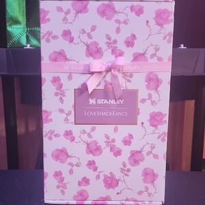 Stanley LoveShackFancy Pink Rose 40oz Tumbler